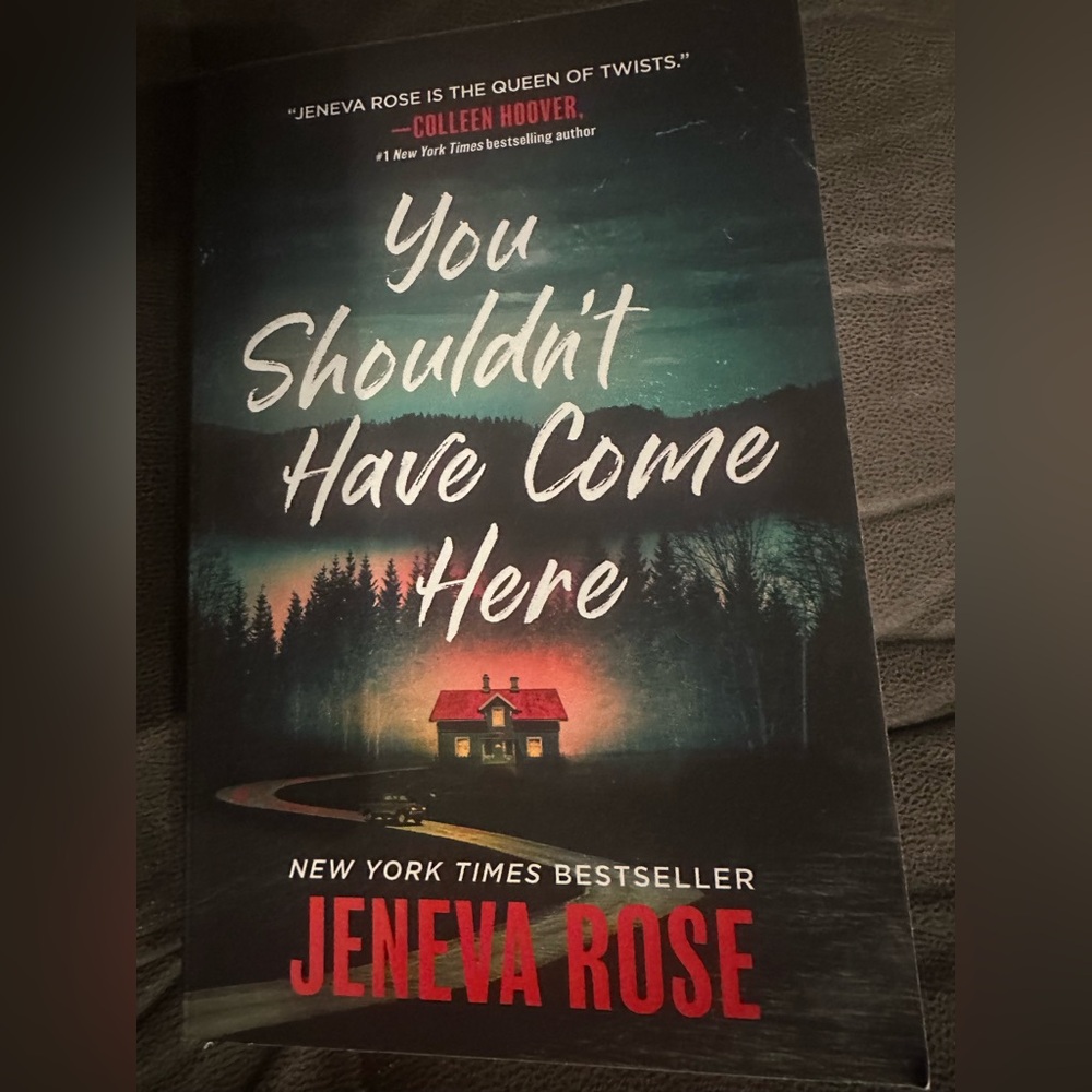 You Shouldn't Have Come Here Book